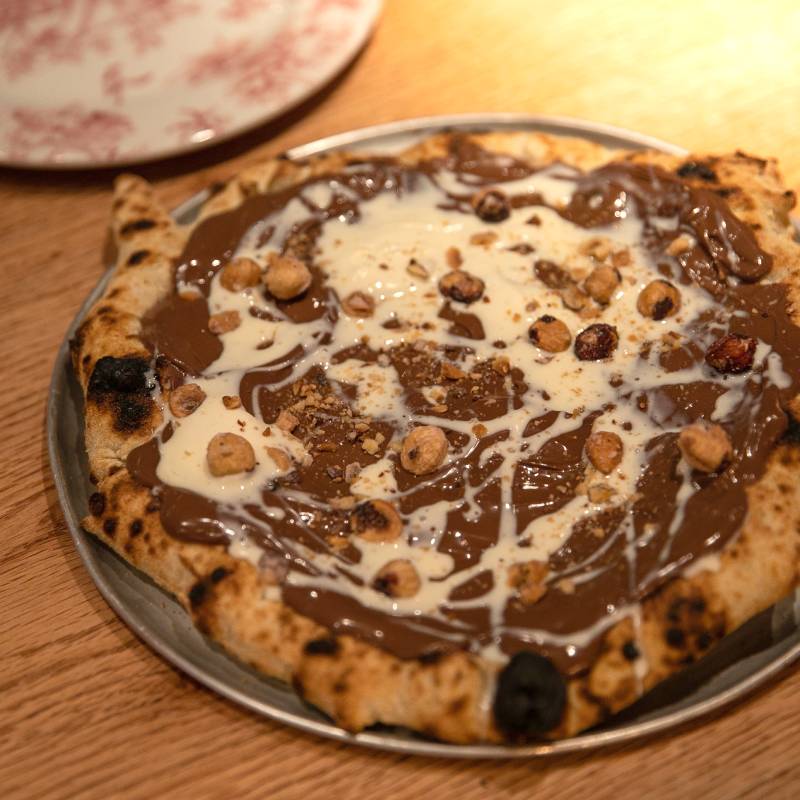 Pizza nutella