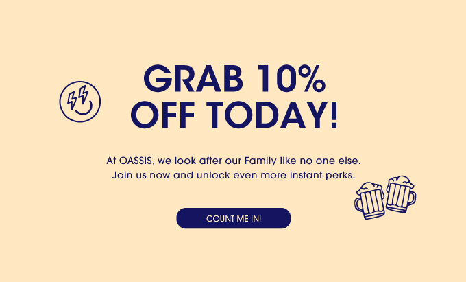 OASSIS 10% OFF